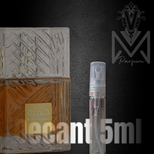 KHAMRAH - Tu Fragancia Favorita, Ahora en Formato Decant de 5ml.